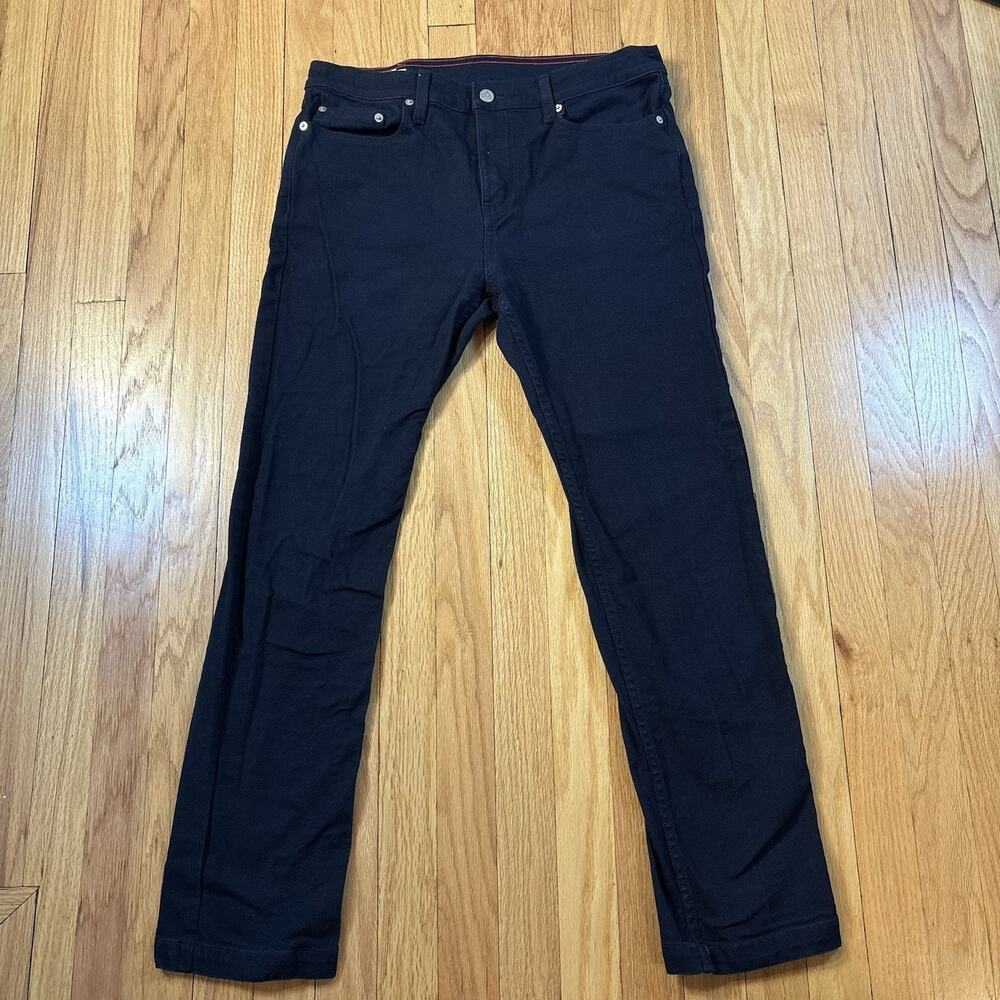 American Giant Roughneck Canvas Pants Black 34x34 (Fits 33x28) Straight USA